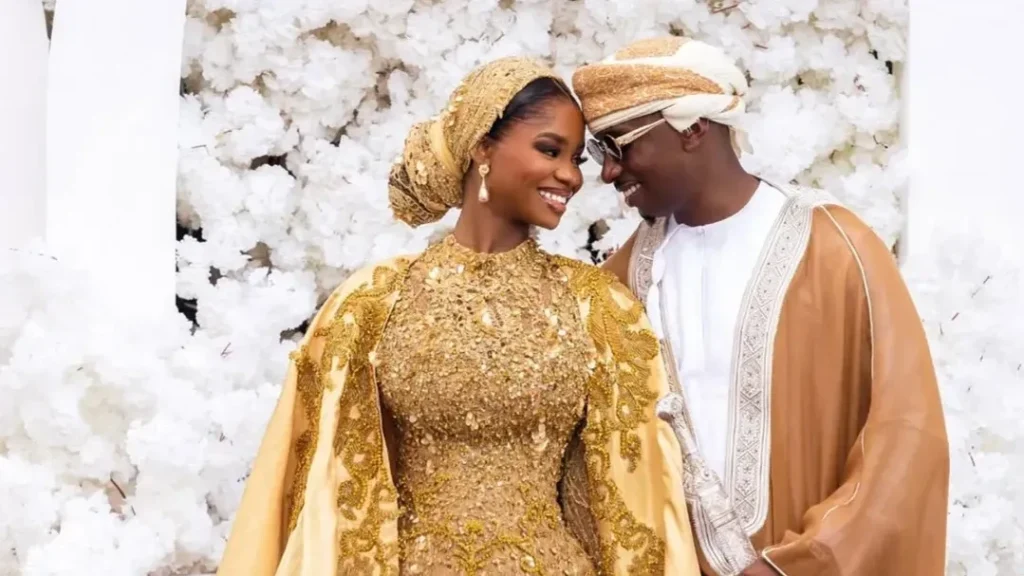 Jux wedding celebration in Tanzania with Priscilla Ojo, marking a stunning union.