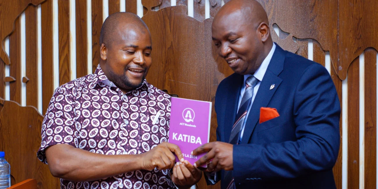 Peter Madeleka joined ACT Wazalendo
