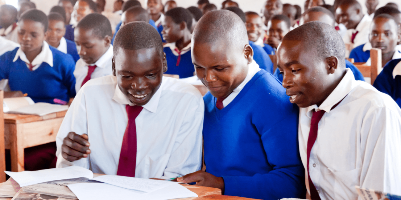 very low student to English teacher ratio in Tanzania