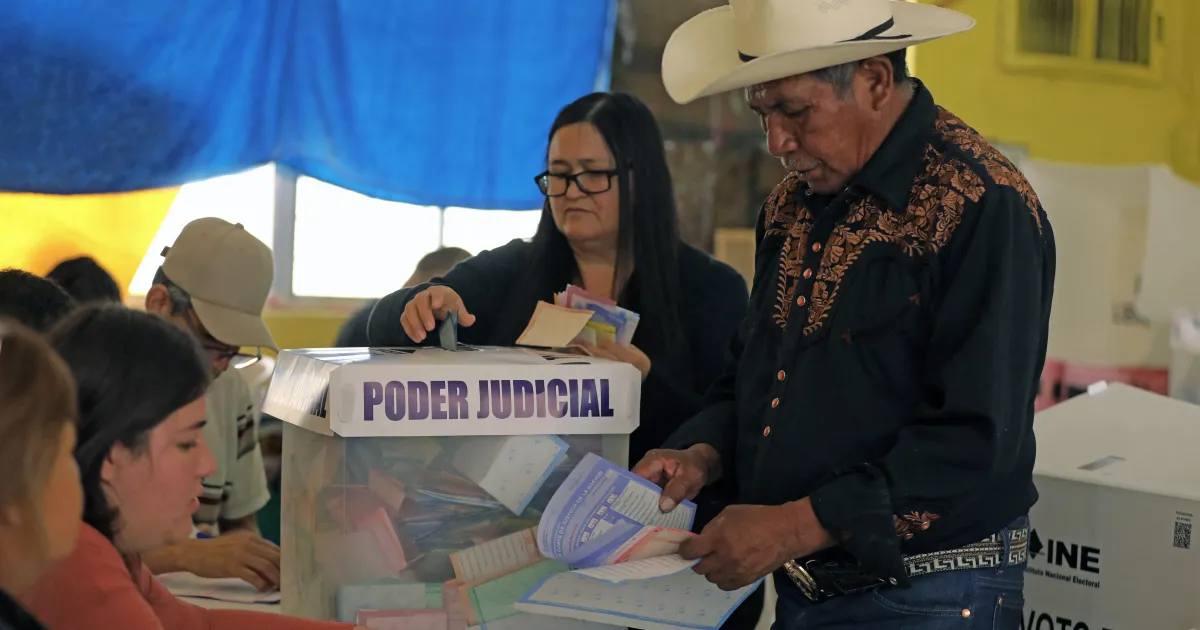Mexican judicial elections 2025